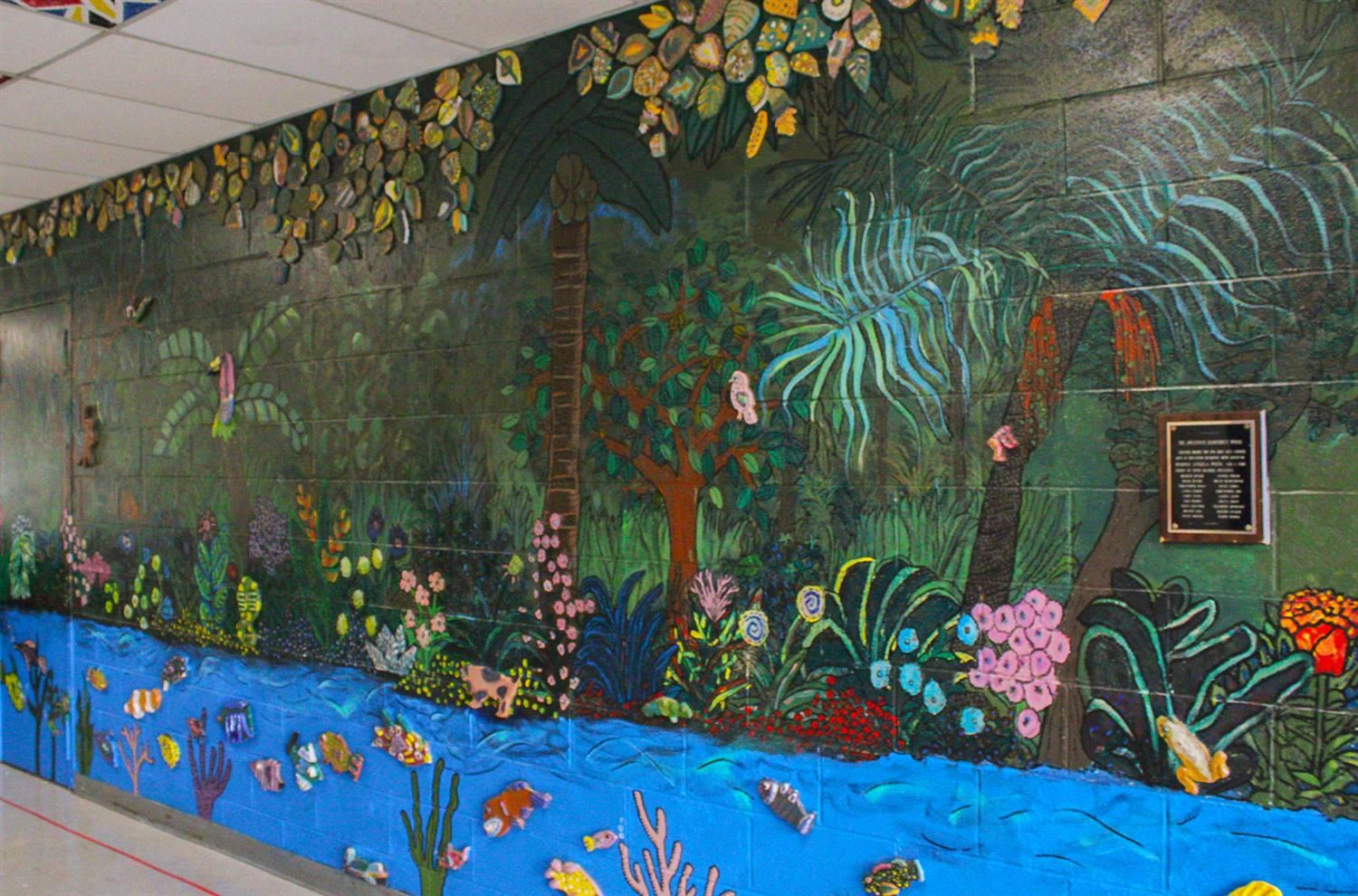 Mural at Duxberry Park